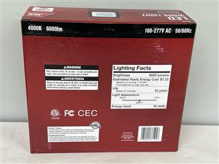 Ace 6000 lm LED Corded Stand (H or Scissor) Work Light NEW
